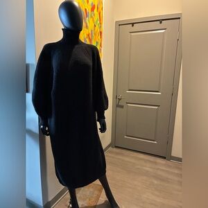 SHEIN Black Knit Dress